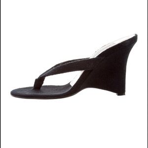 Jimmy Choo terry cloth thong sandals